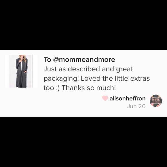 Small NEW Womens Gray Pocket Cardigan, Long Sweater Duster - Picture 6 of 6